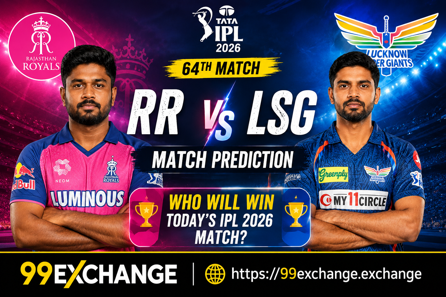 RR vs LSG Match Prediction