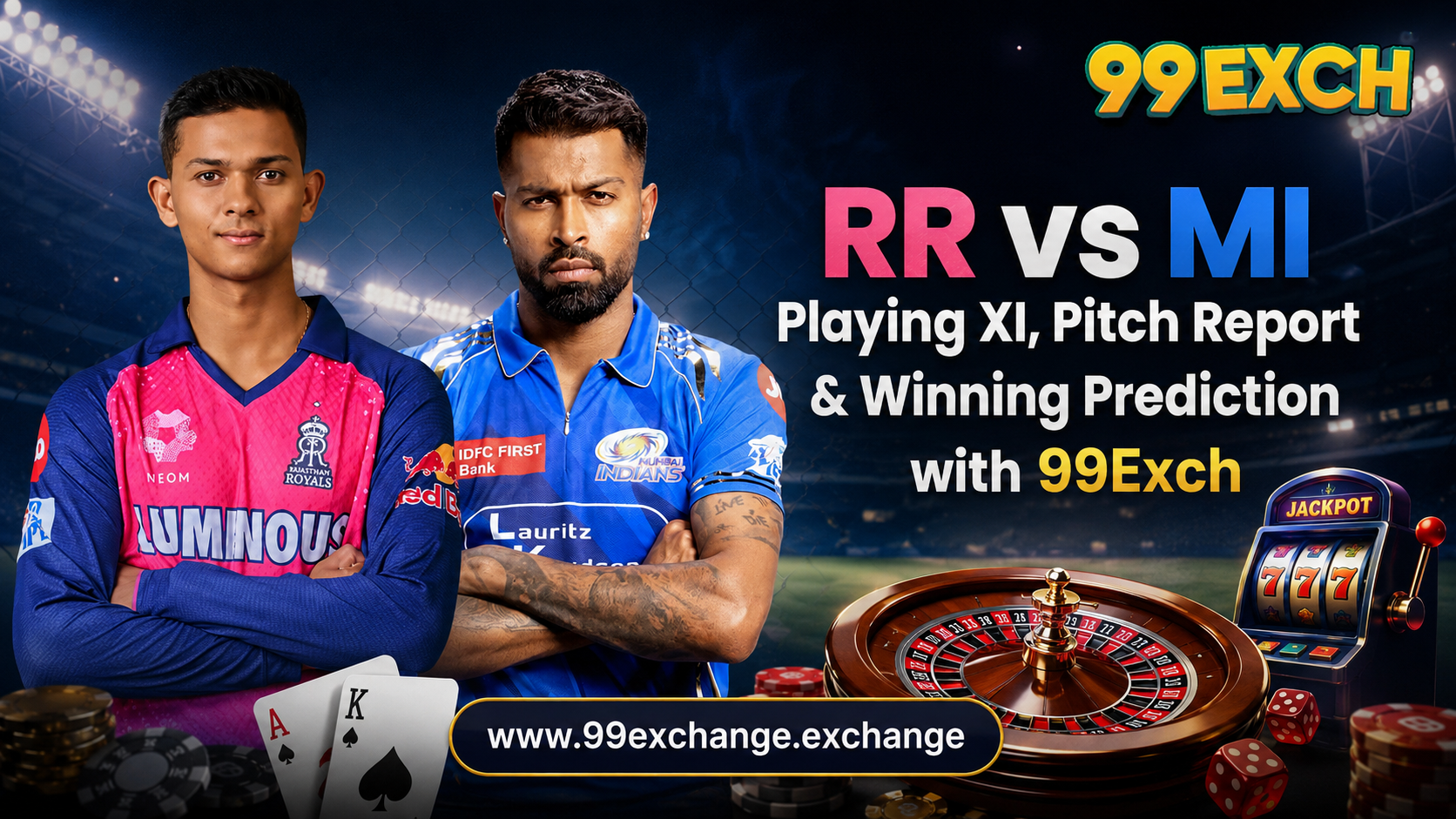 RR vs MI Match Prediction